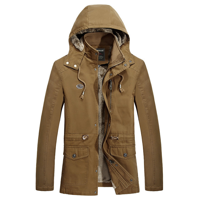 Men's Stylish Outdoor Jacket with Cozy Lining Mune Fashion