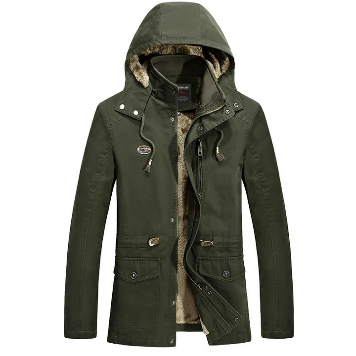 Men's Stylish Outdoor Jacket with Cozy Lining Mune Fashion