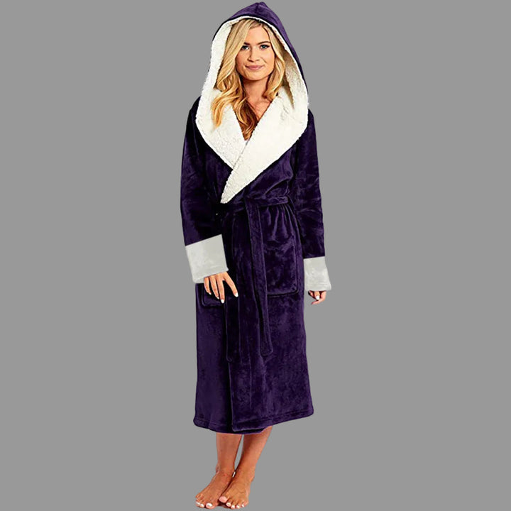 Mune Fashion | Luxury Bathrobe - Women - Soft Hood and Practical Details