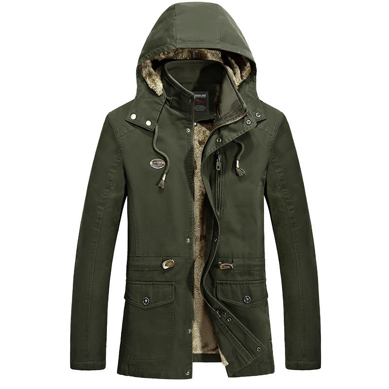 Men's Stylish Outdoor Jacket with Cozy Lining Mune Fashion