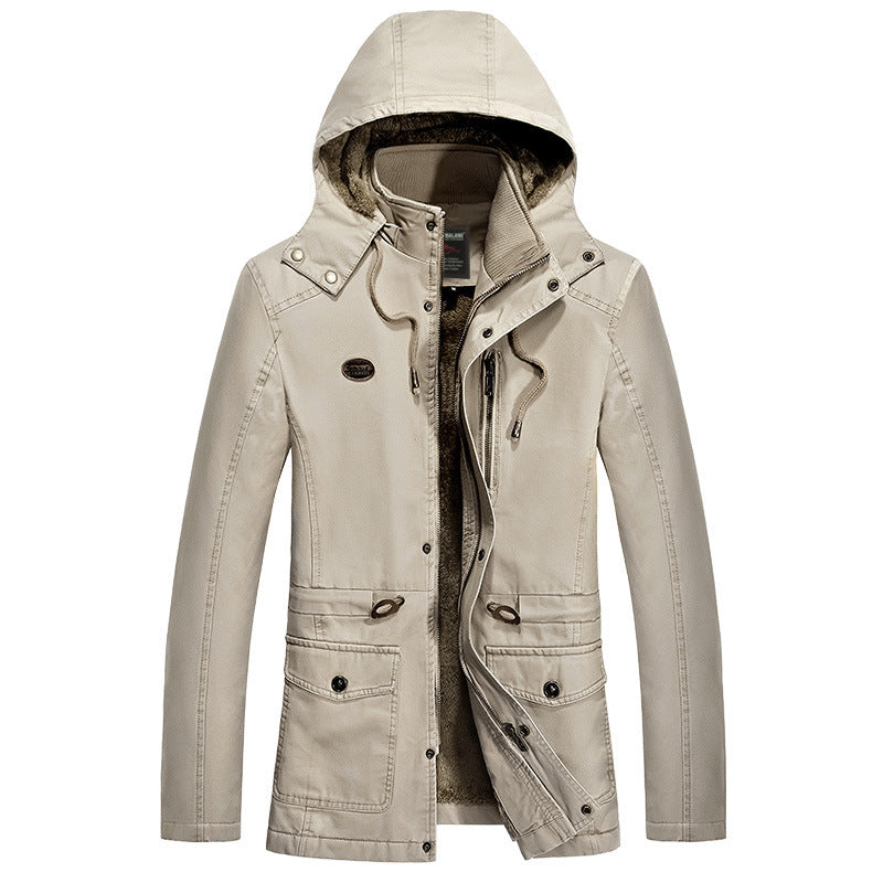Men's Stylish Outdoor Jacket with Cozy Lining Mune Fashion