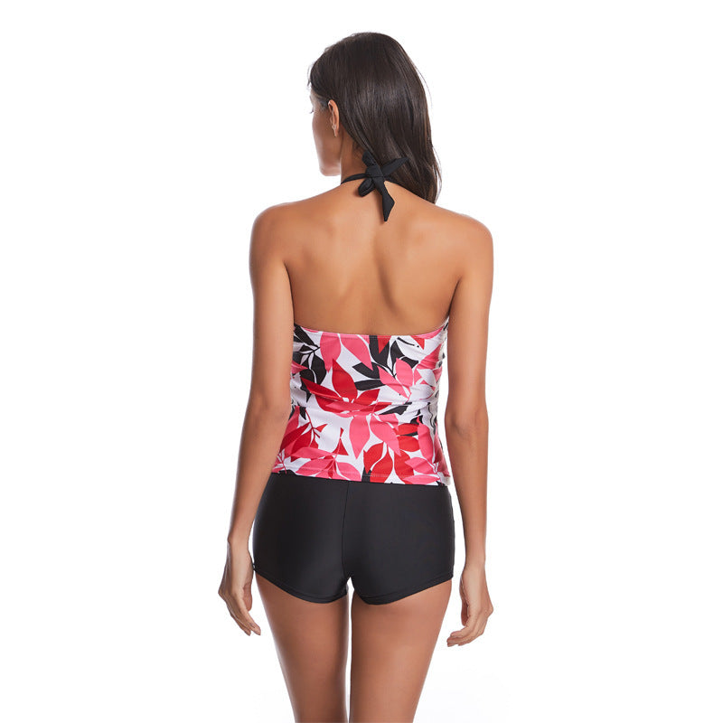 Women Stylish Sport Tankini with Shorts Mune Fashion