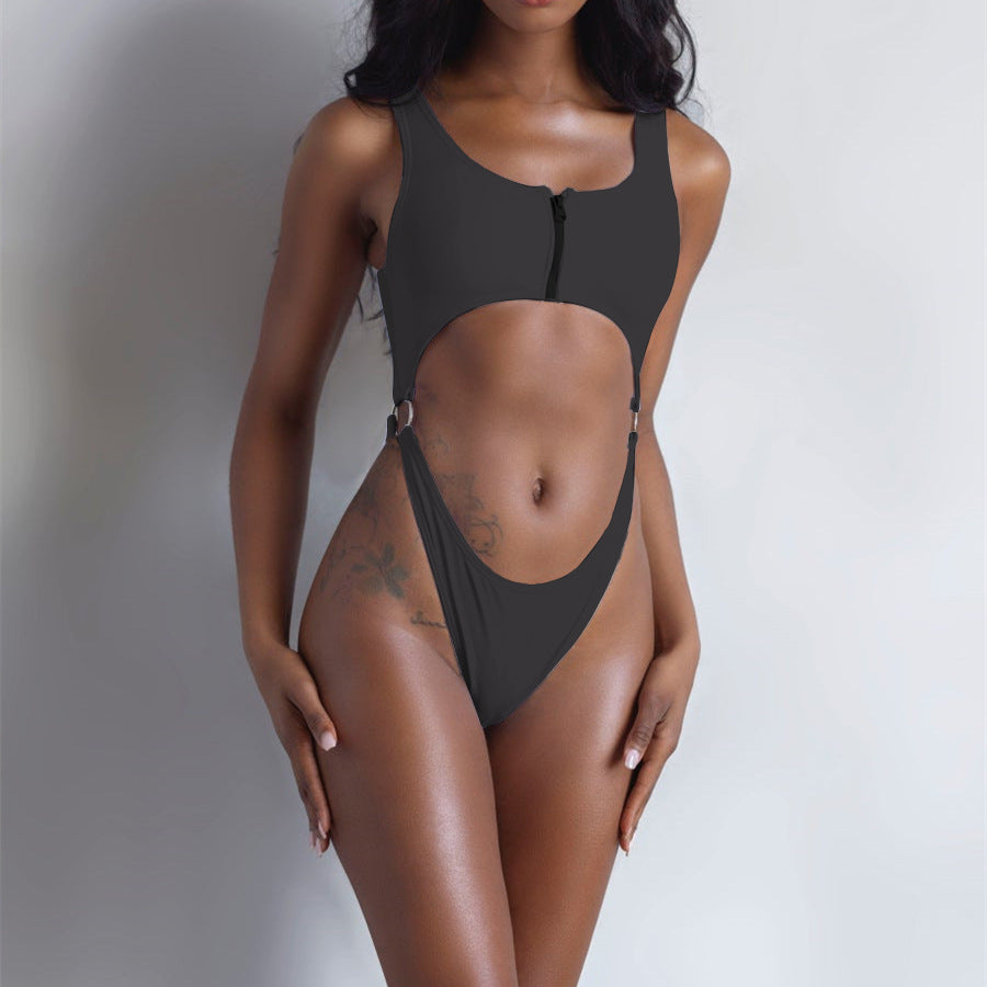 Women sexy Cut-Out swimsuit Mune Fashion