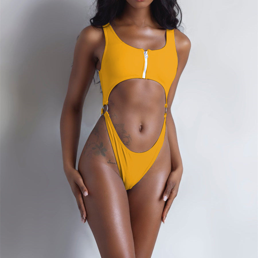 Women sexy Cut-Out swimsuit Mune Fashion