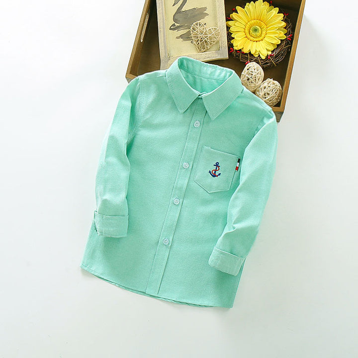 Women’s Long Sleeve Shirt with Nautical Embroidery Mune Fashion