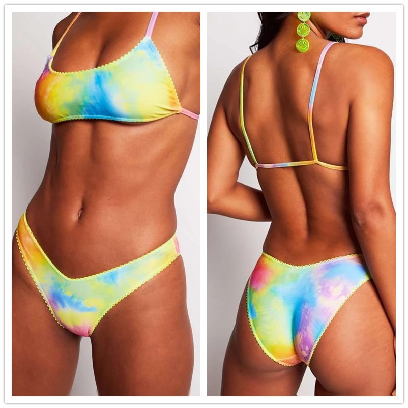 Women Colorful patterned Bikini Mune Fashion