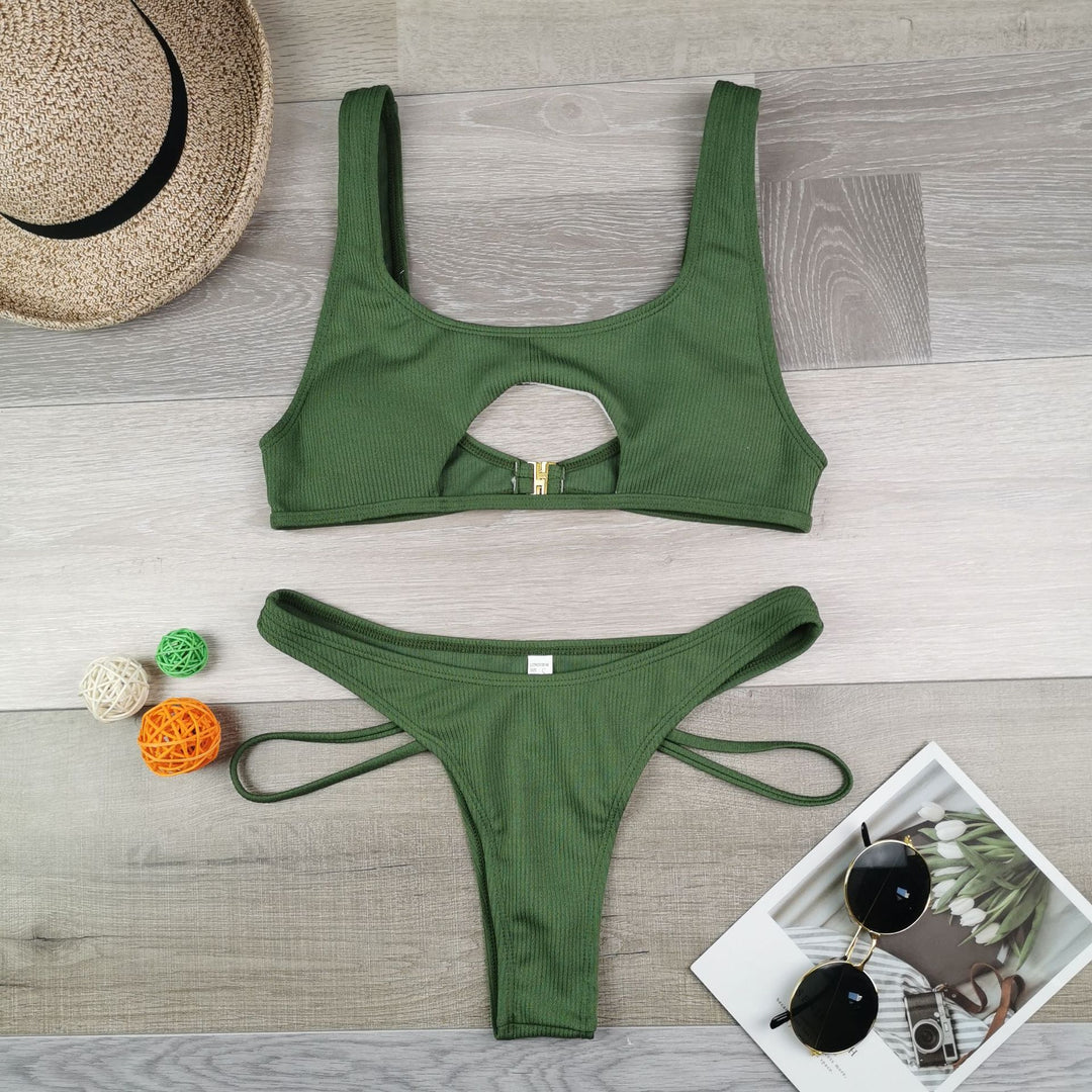 Women's Bikini Set with Innovative Cut-Out Design Mune Fashion