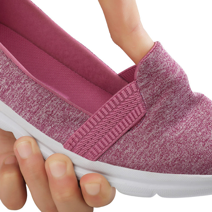 Ladies nan lightweight knitted slippers with cushioning comfort sole Mune Fashion
