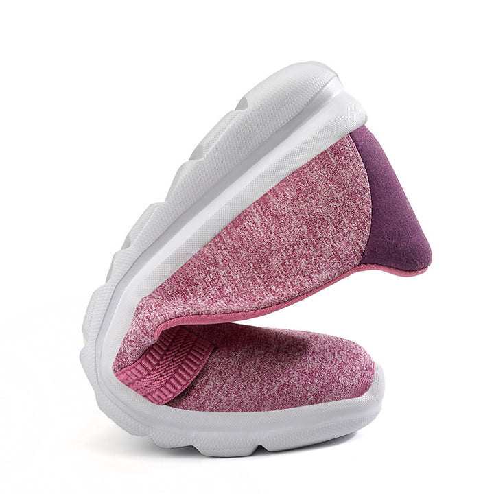 Ladies nan lightweight knitted slippers with cushioning comfort sole Mune Fashion