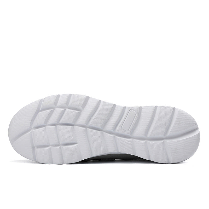 Women's breathable knitted ballerinas with adjustable Velcro closure and cushioning outsole Mune Fashion