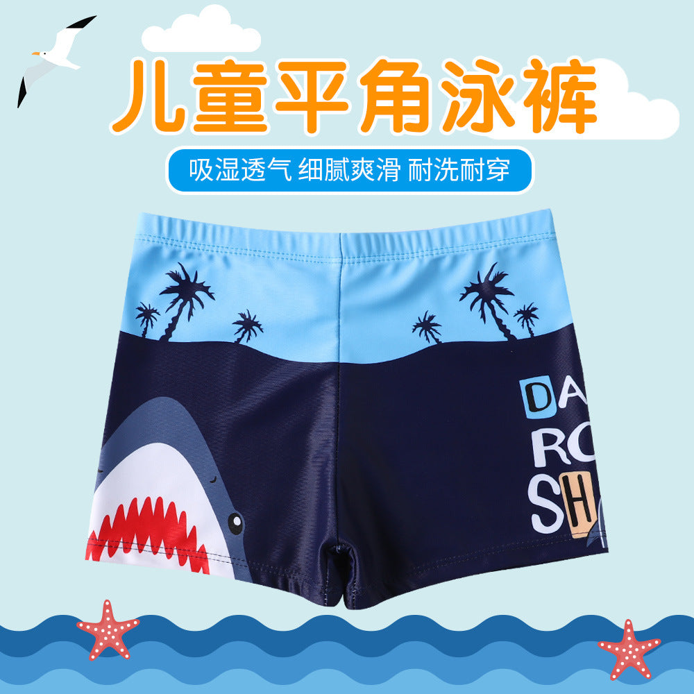 Boys swim shorts with maritime motif Mune Fashion