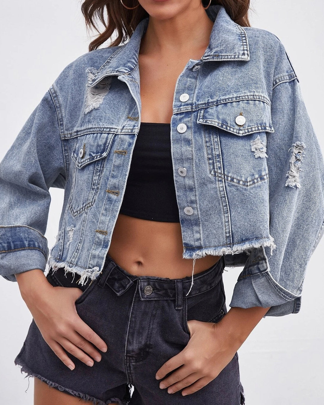Mune | Denim Short Jacket