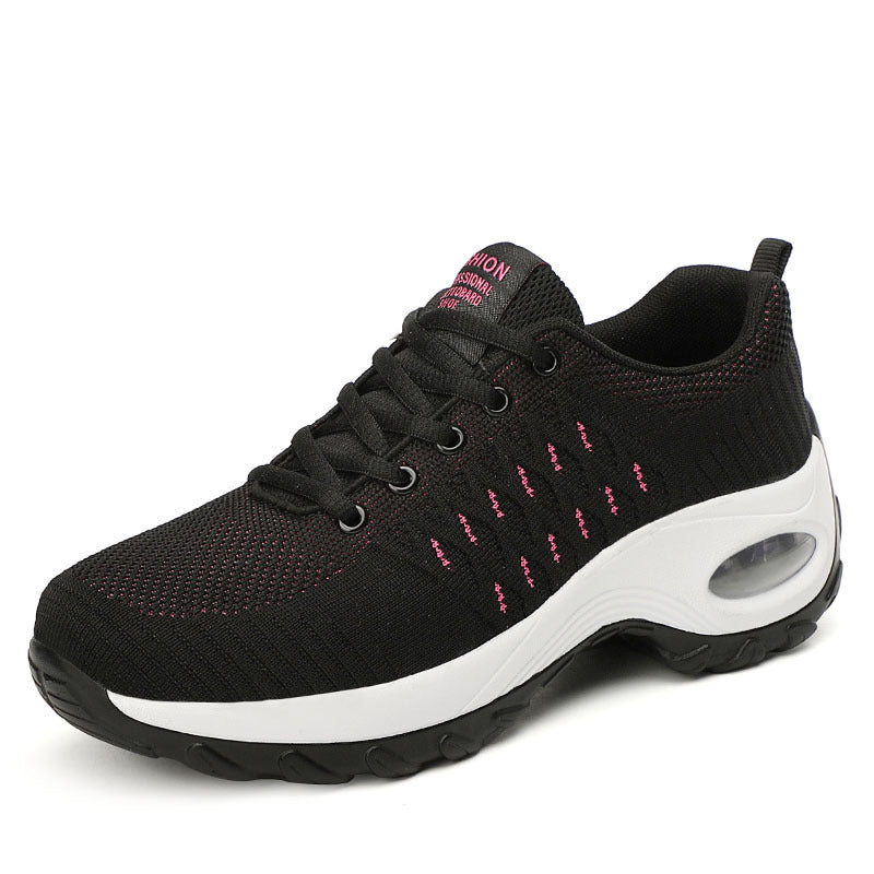 Women's nan urban comfort sneakers with visible air cushioning and seamless mesh upper Mune Fashion