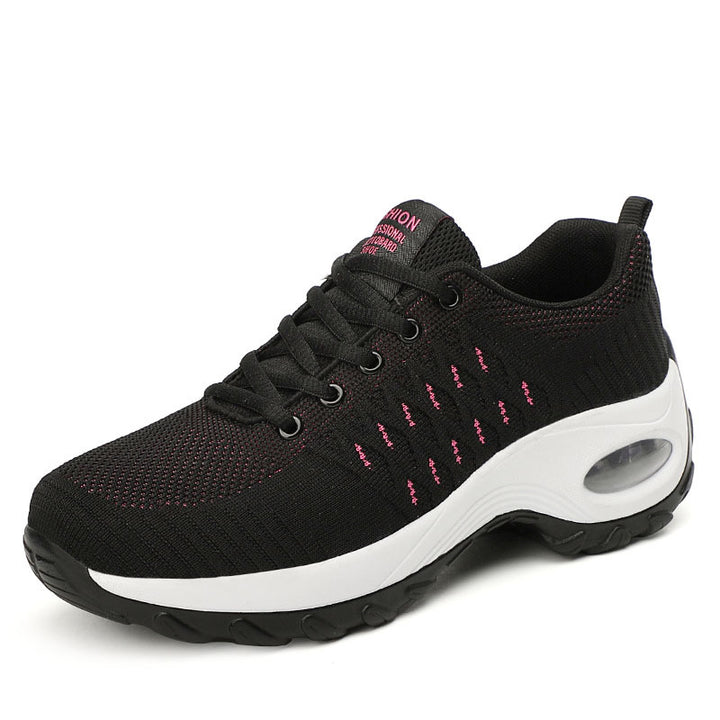 Women's nan urban comfort sneakers with visible air cushioning and seamless mesh upper Mune Fashion