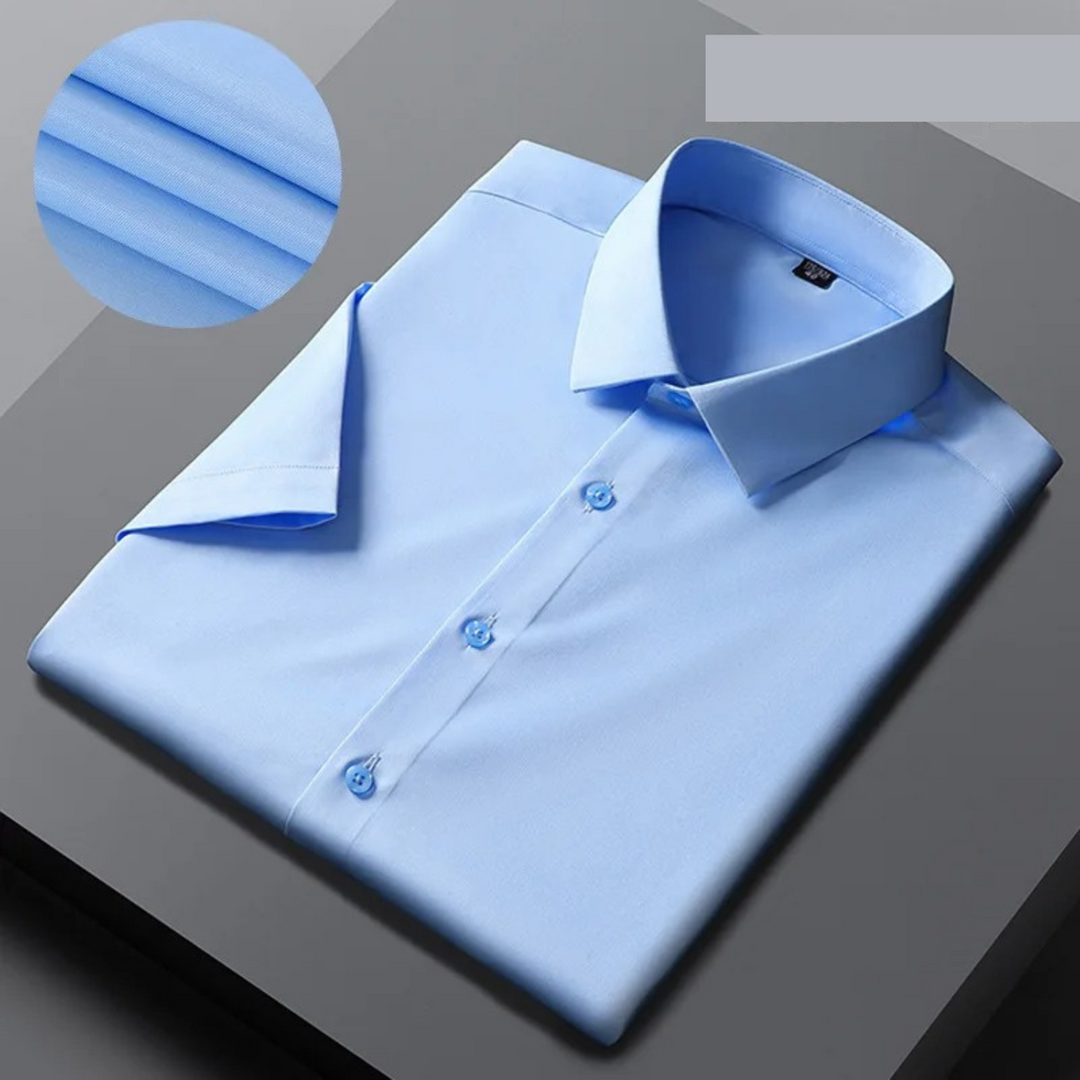 Mune Fashion Business Style non-iron short-sleeve shirt