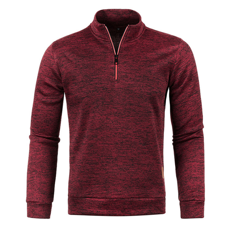 Mune | Sweater - Warm knit sweater with polo collar