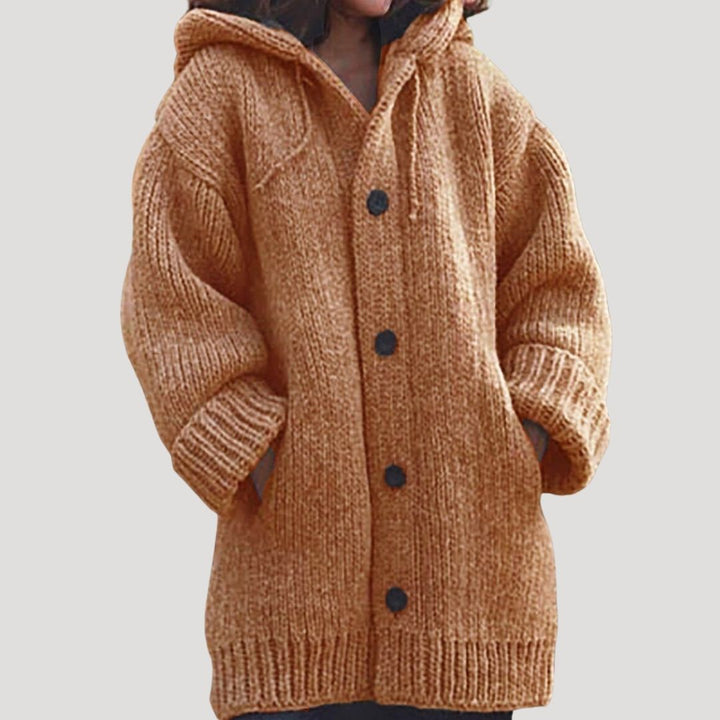 Mune | Women's chunky knitted wool winter coat