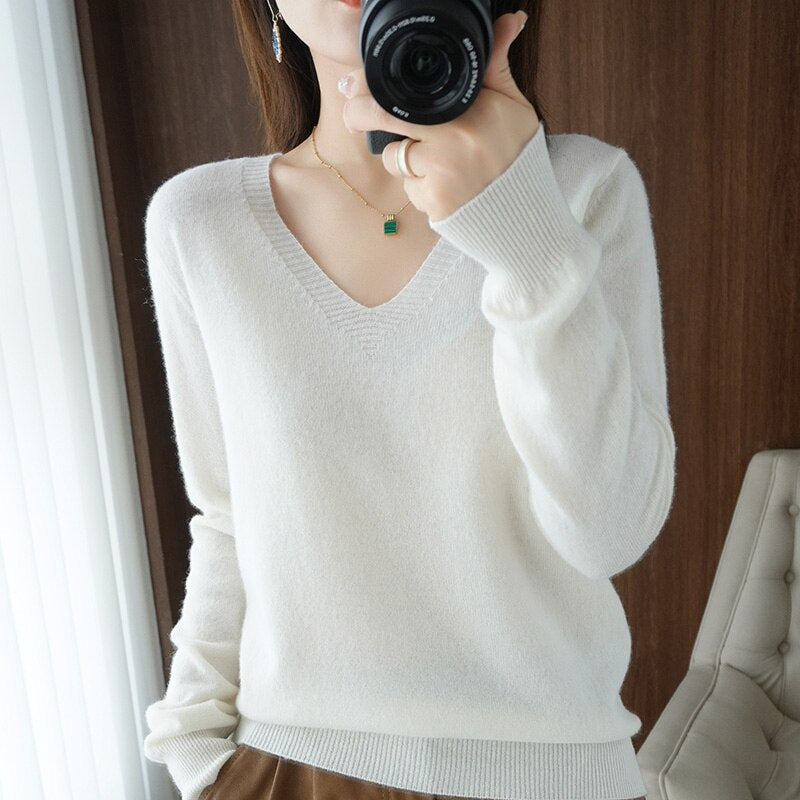 Mune | V-Neck Made Of Cashmere