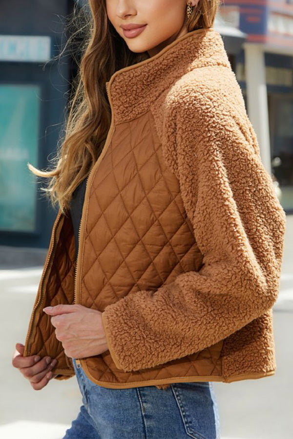 Mune | Panelled Zip Jacket with Long Sleeves