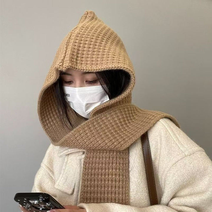 Knit Set: Hat and Scarf in One