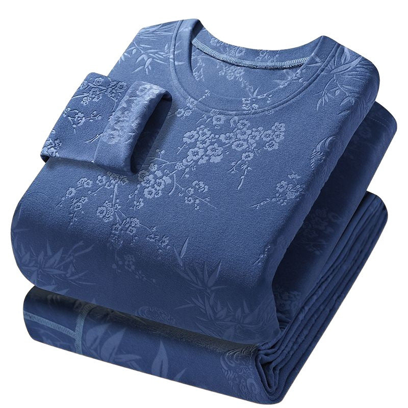 Men's Thermal Set, lined, with embossed pattern
