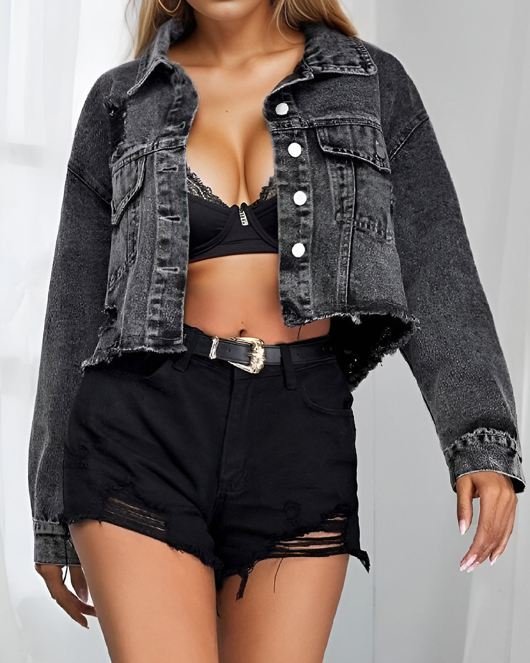 Mune | Denim Short Jacket