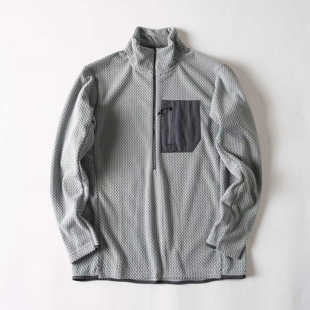 Unisex Half-Zip Fleece Pullover for Outdoor & Everyday
