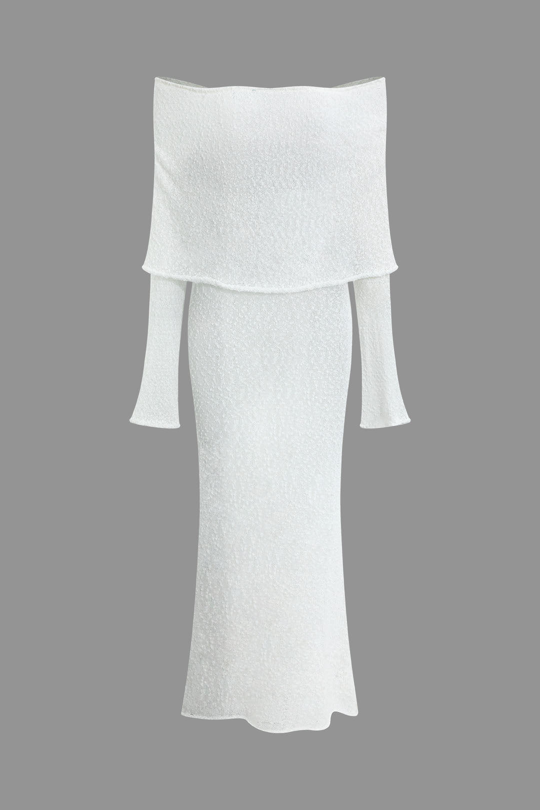 Mune | Maxi Dress In Knit Without Shoulders
