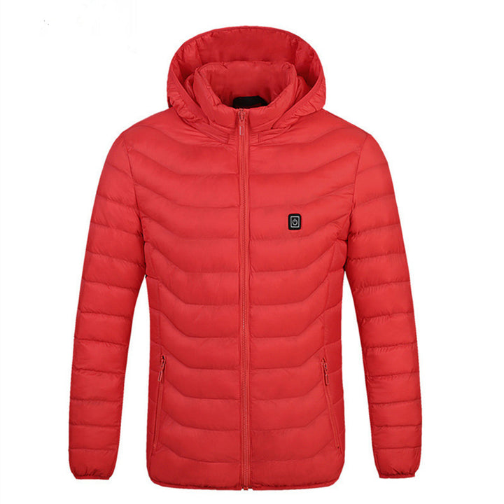 Men's padded quilted jacket with hood, ultra-light and windproof Mune Fashion