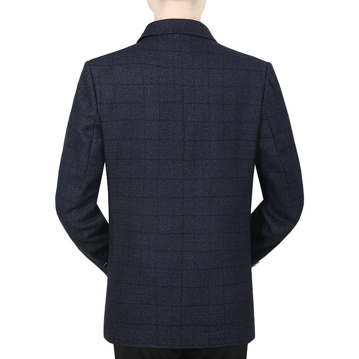 Men's Blazer Glencheck Slim Fit with Light Inner Lining Mune Fashion