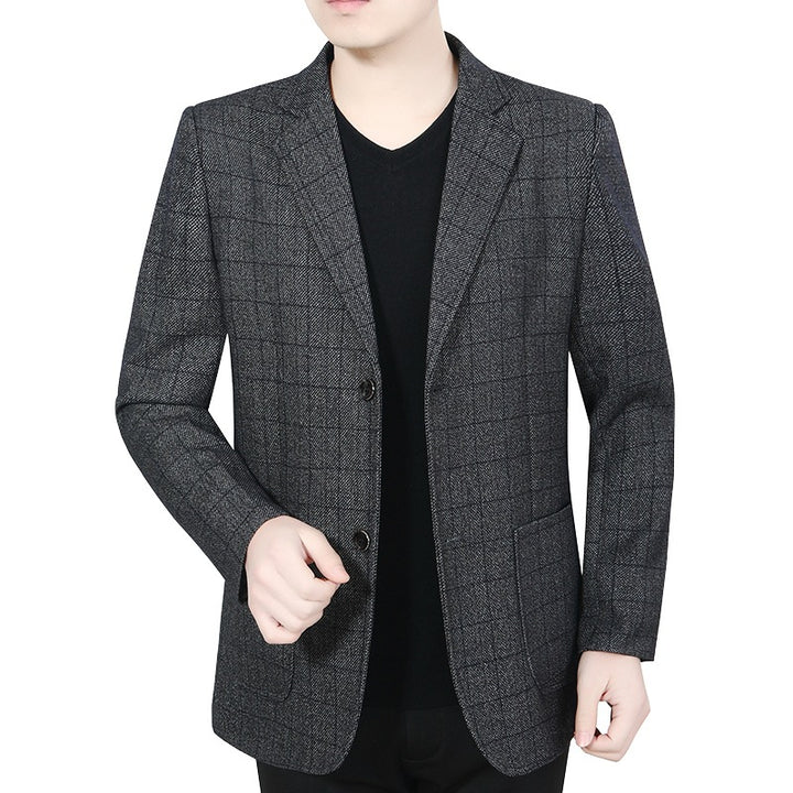 Men's Blazer Glencheck Slim Fit with Light Inner Lining Mune Fashion