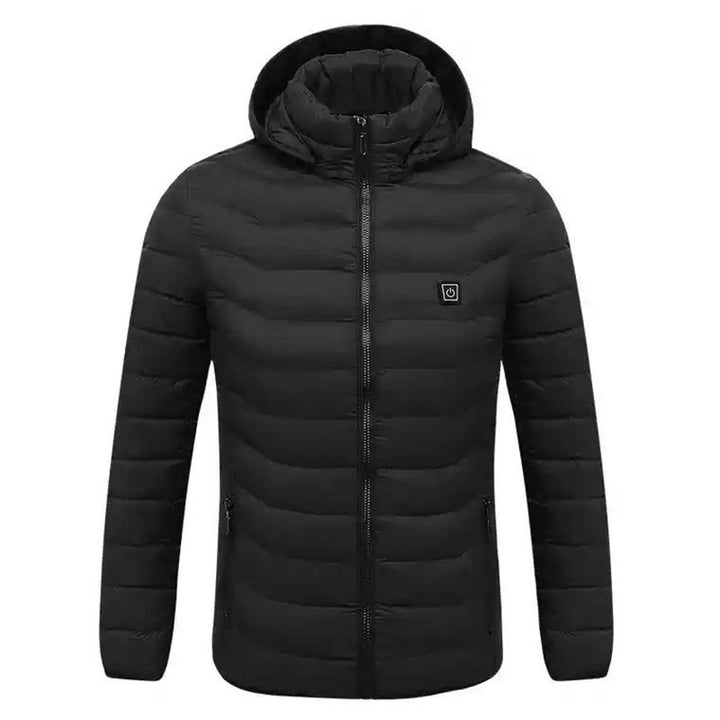 Men's padded quilted jacket with hood, ultra-light and windproof Mune Fashion