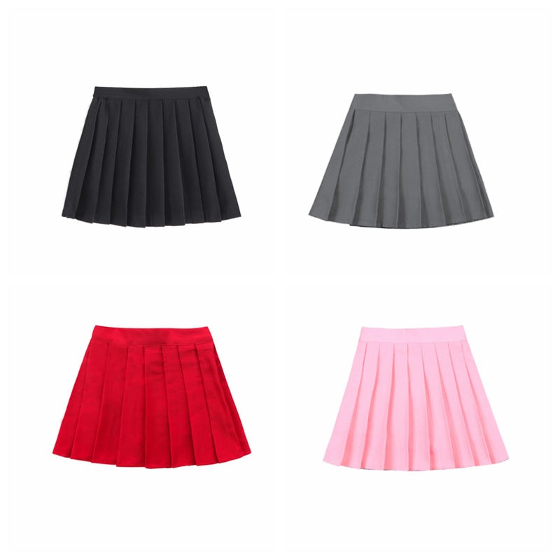 Women Pleated Skirt Mune Fashion