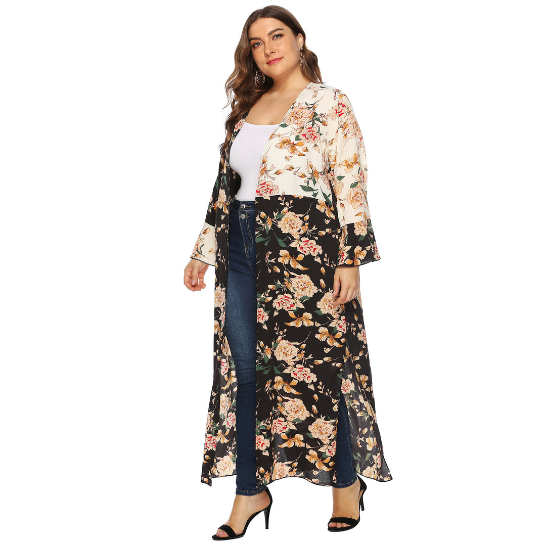 Women floral kimono wrap Mune Fashion