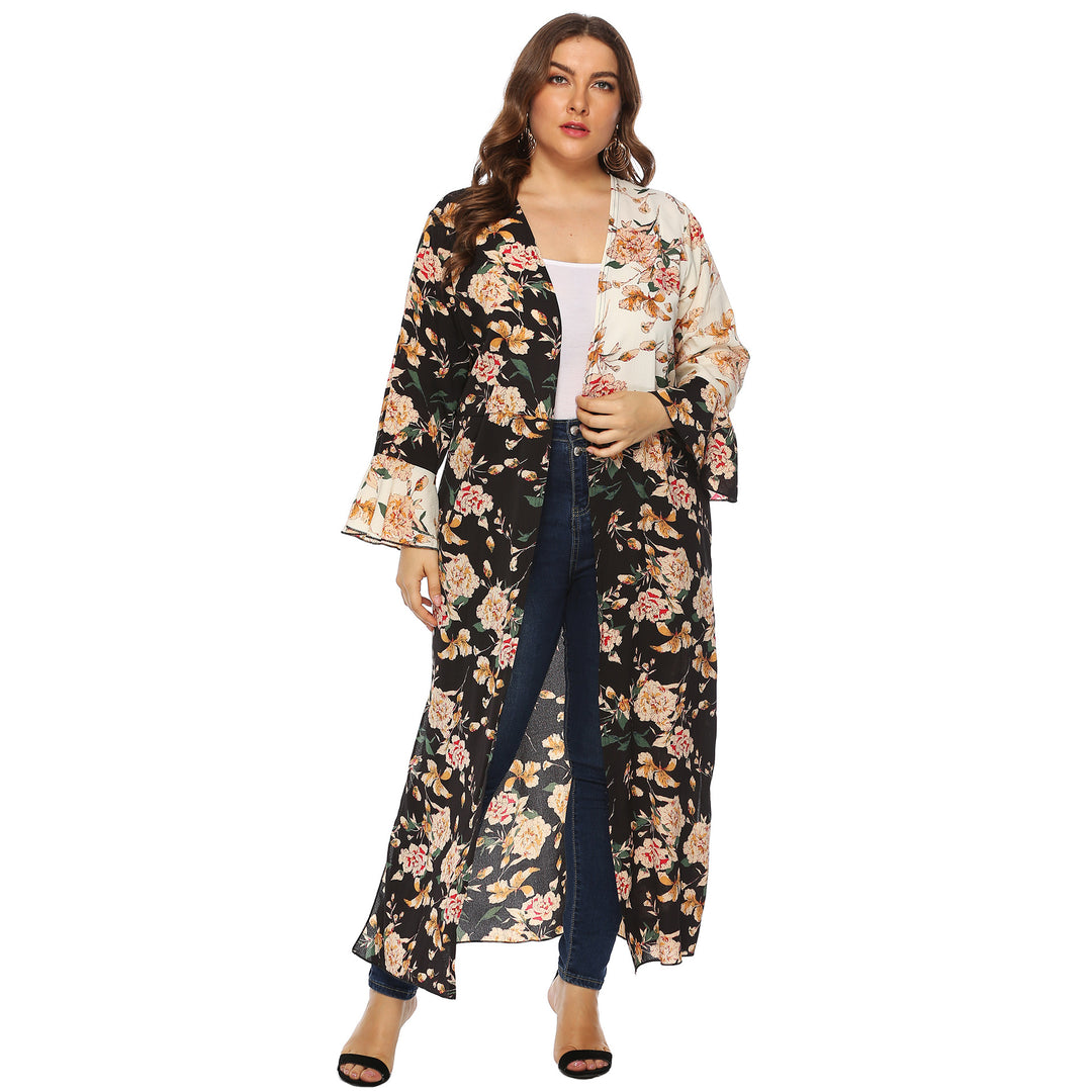 Women floral kimono wrap Mune Fashion