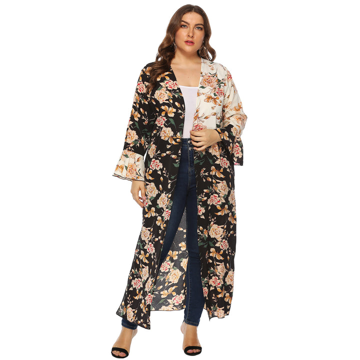 Women floral kimono wrap Mune Fashion