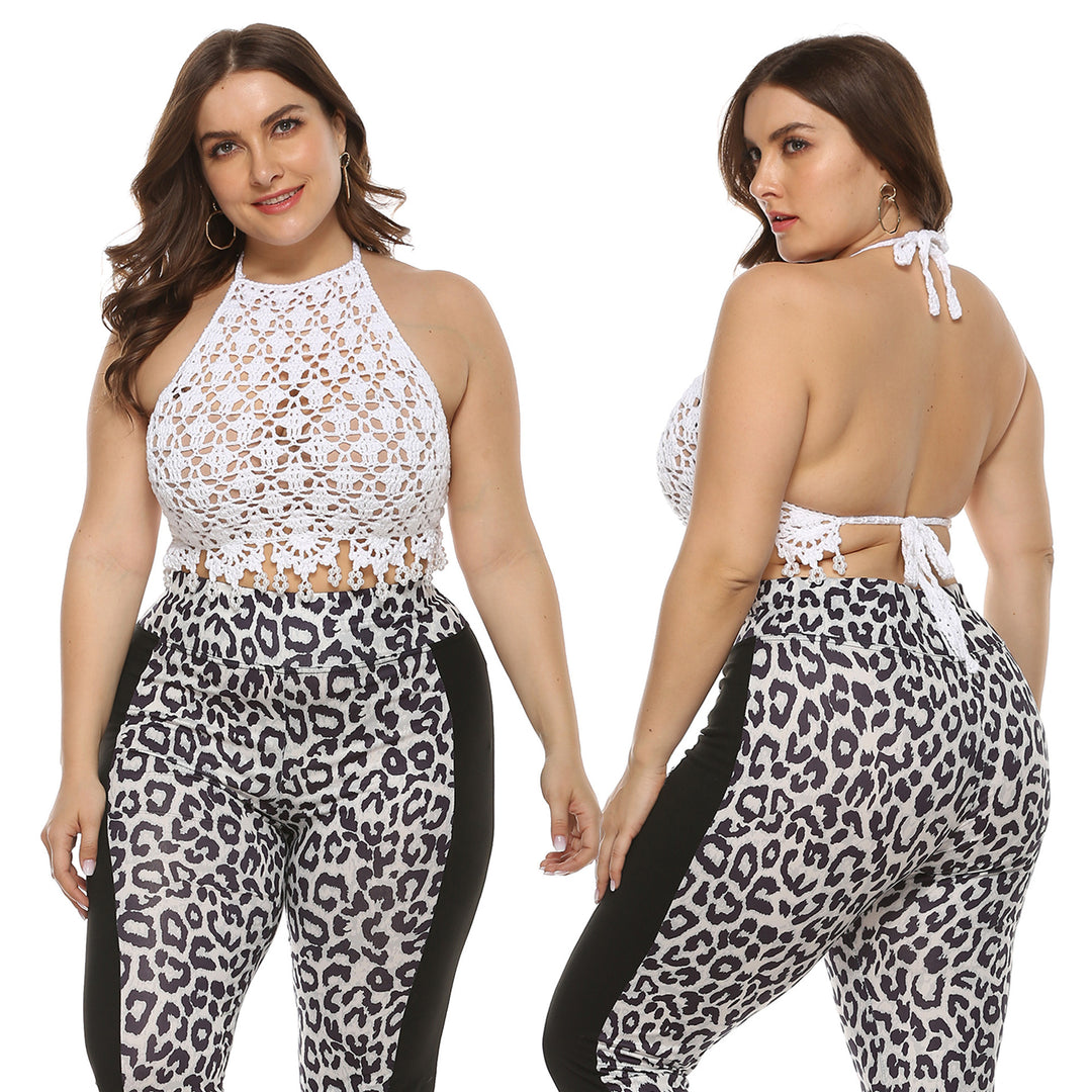 Ladies Crochet Crop Top Mune Fashion