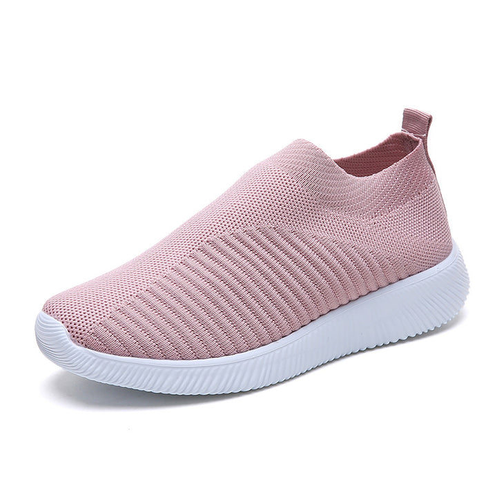 Unisex nan light knitted Slip-On sneakers with elastic entry and ergonomic insole Mune Fashion