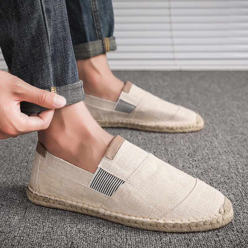 Mune Fashion | Boss Stylish Handmade Canvas Straw Shoes Summer Chic