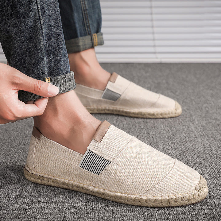 Mune Fashion | Boss Stylish Handmade Canvas Straw Shoes Summer Chic