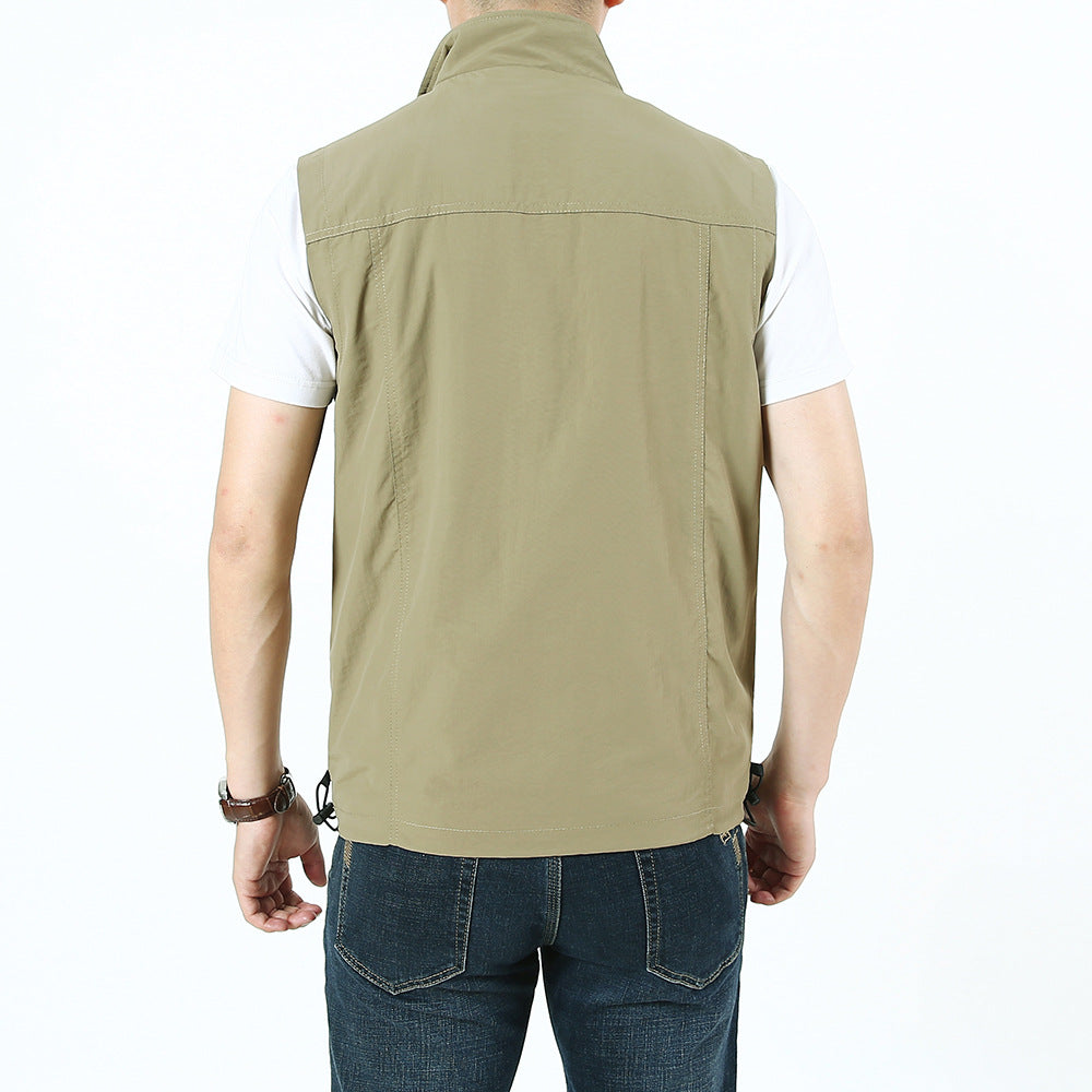 Men's Sleeveless Field Utility Vest Mune Fashion