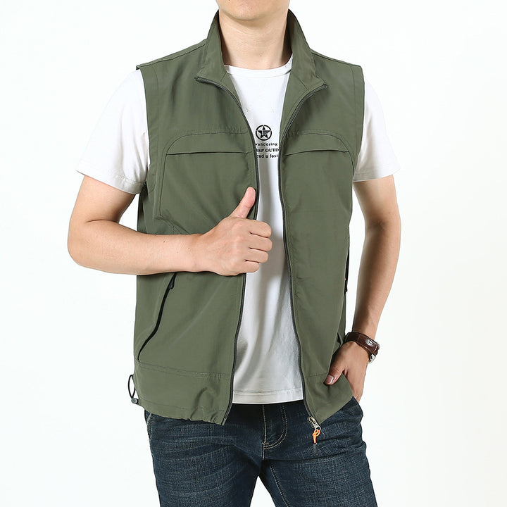 Men's Sleeveless Field Utility Vest Mune Fashion