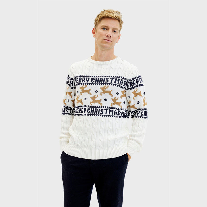 Mune | The elegant Christmas sweater White Men