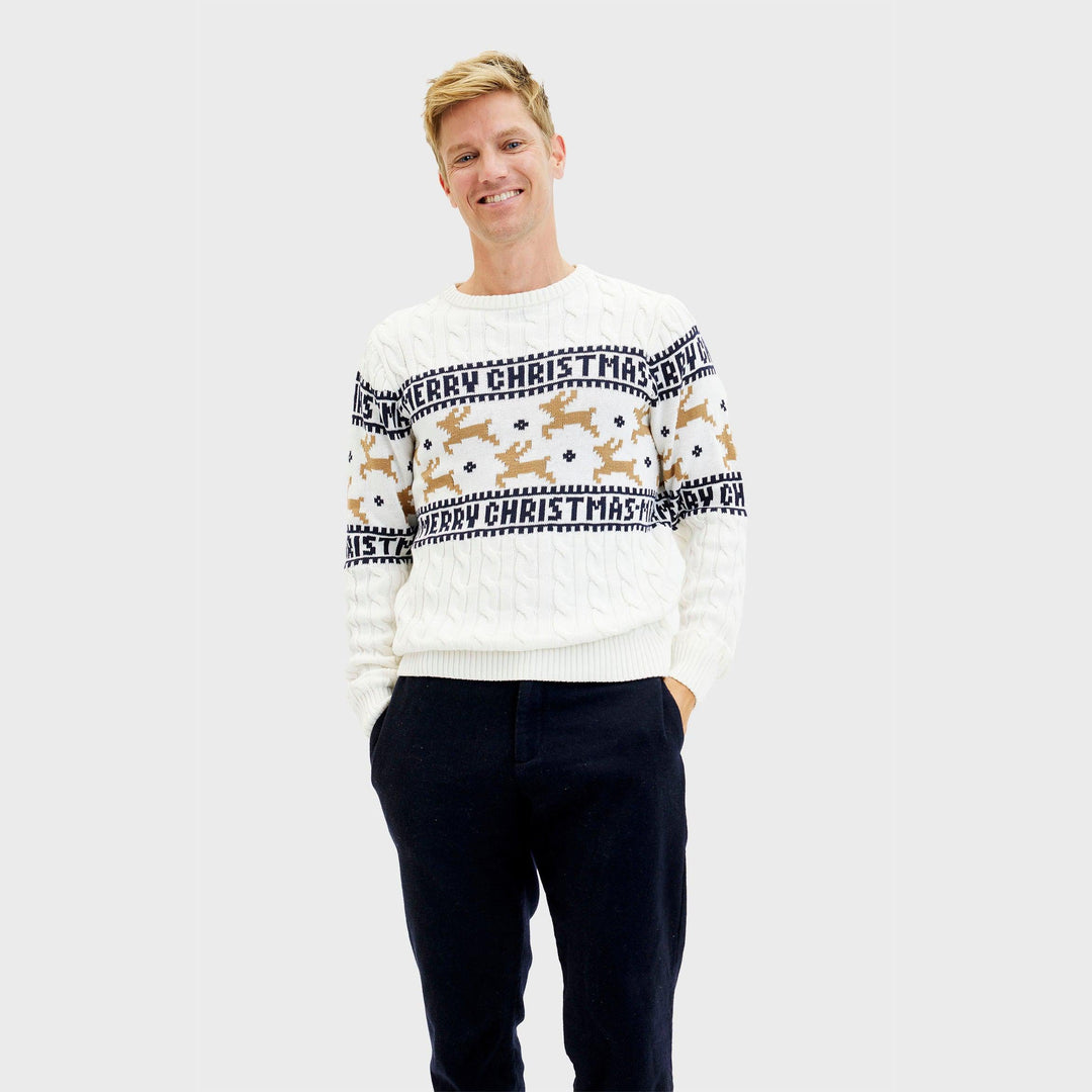 Mune | The elegant Christmas sweater White Men