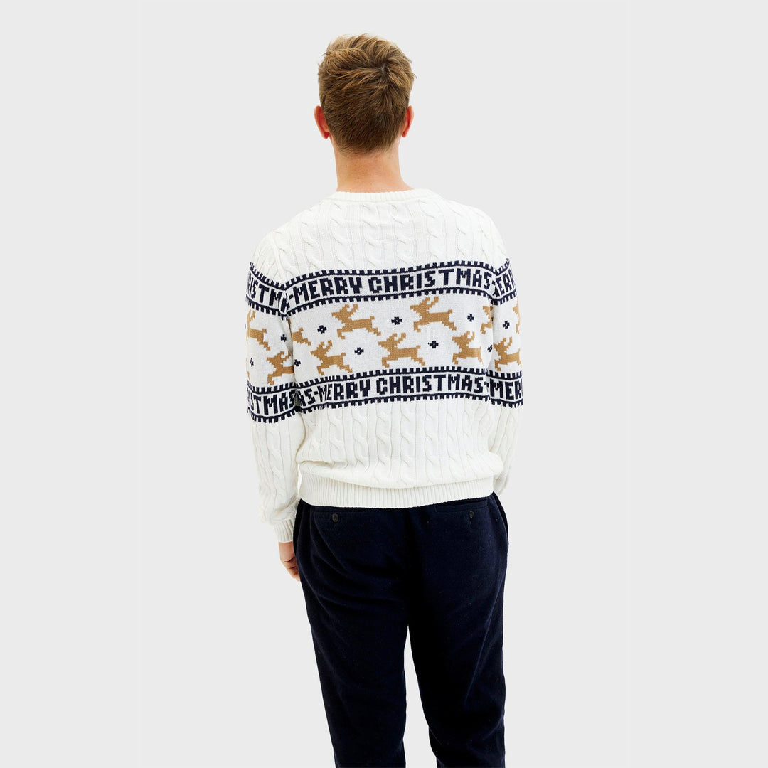 Mune | The elegant Christmas sweater White Men