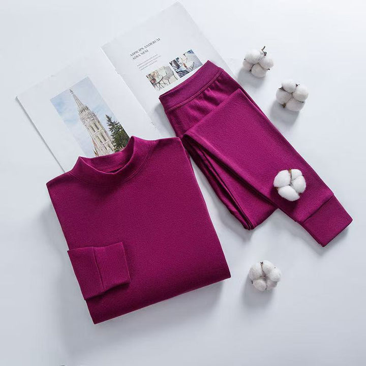Cotton thermal underwear set for couples