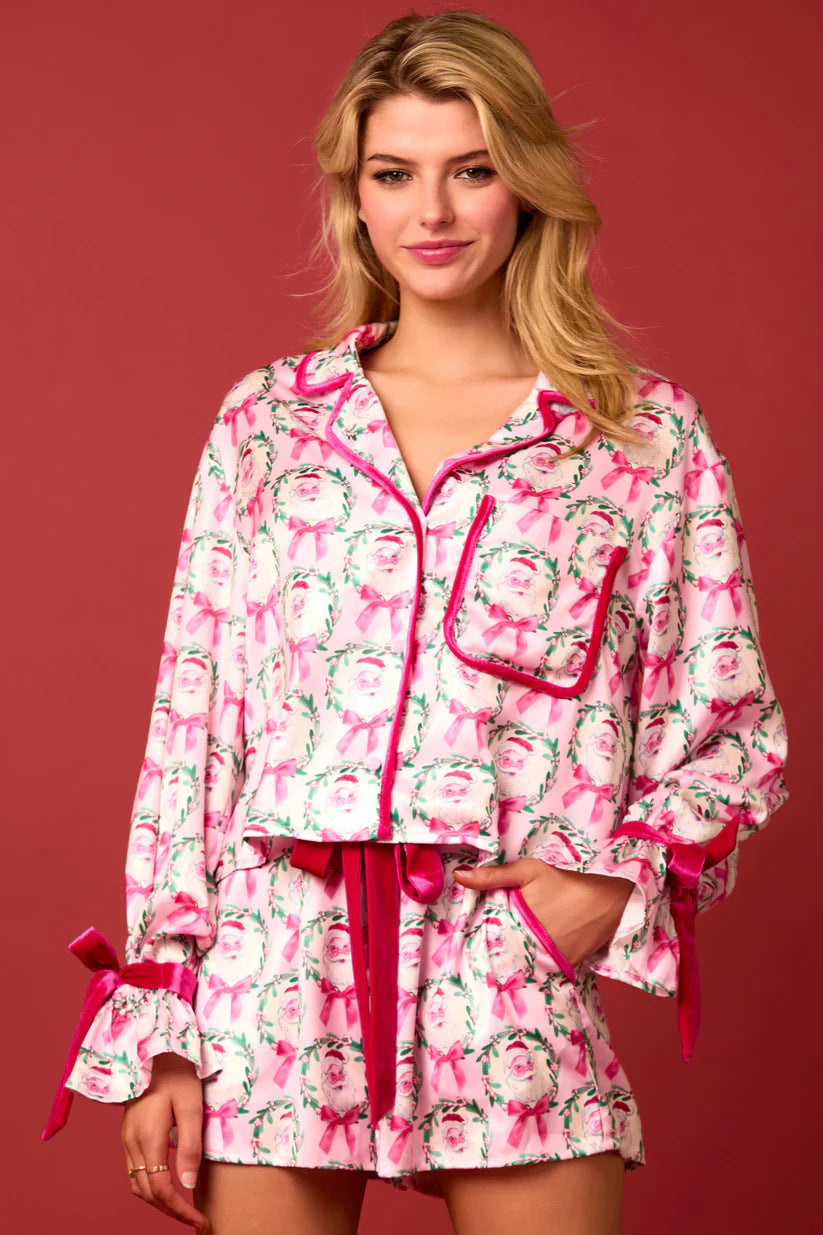 Mune | Christmas Character Sprint Pajama Short Set