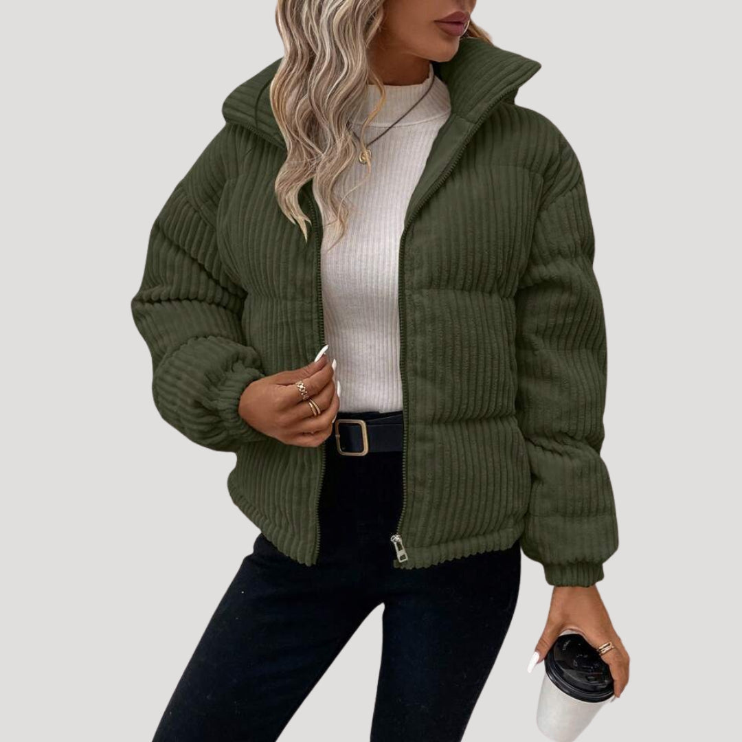Mune | Women's Cord Jacket with Fleece Lining Winter Style