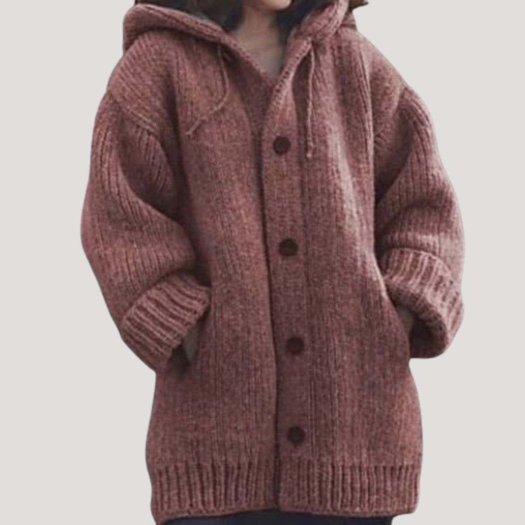 Mune | Women's chunky knitted wool winter coat