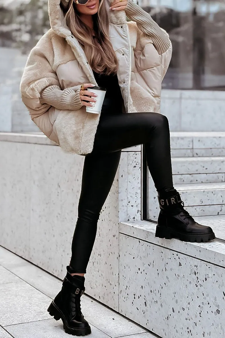Mune | Luxurious Modern Bomber Jacket with Hood